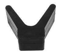 HORIALENCE Bloque en V Negro 2 Pulgadas para Remolque de Barco | Goma, para Kayak y Embarcación, Instalación Sencilla, Estabilidad Mejorada, Diseño Ligero