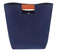 HORIALENCE Bolsa para Llevar la Biblia de Fieltro Azul Gran Capacidad, Resistente a Roturas y Fácil de Limpiar, Adecuado para Compras y Uso Diario