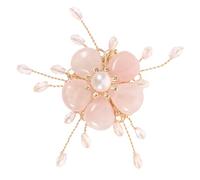 HORIALENCE Broche de flor de cerezo - Broche rosa primaveral - de perlas con forma de flor de cerezo - Joyería floral japonesa para bodas, San Valentín y el Día de la Madre.