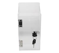 HORIALENCE Casilleros para teléfonos móviles con Llaves - Caja de Seguridad para teléfonos montada en la Pared para empleados - Armario de Almacenamiento Transparente para