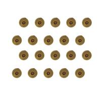 HORIALENCE Cierres Magnéticos para Hacer o Reparar de Metal 2 Puntas 20 de 14mm Ideales para Hacer o Reparar Bolsas y Prendas de Vestir para Ropa y Manualidades Bolsas y Prendas de Vestir