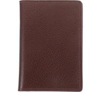 HORIALENCE Estuche para Tarjetas y Billetes de Cuero Genuino Café, Organizador Portátil para Hombre, Tarjetero Compacto para Oficina, Viajes y Uso Profesional, Diseño Ligero y Resistente