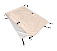 HORIALENCE Funda para Bicicleta y Motocicleta de Tela Oxford Beige, Resistente al Agua y Fácil de Usar para Ambiente Exterior y Estacionamiento al Aire Libre
