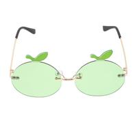 HORIALENCE Gafas de sol naranjas con forma de fruta, ideales para fiestas en la playa hawaianas. Gafas de sol originales con diseño cítrico para fiestas en la piscina, verano, cosplay y fotografía