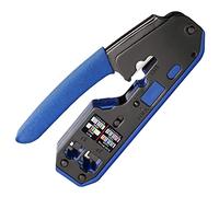 HORIALENCE Herramienta de Crimpado para Conectores Cata y Pelacables y Cortadora de Cables Diseño Ergonómico y Cuchillas Afiladas para Eléctricos y