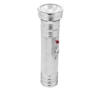 HORIALENCE Linterna Retro de Hierro Portátil a Pilas Diseño Clásico Vintage para Actividades al Aire Libre y Colección, Linterna de Mano Pequeña y Potente Color Plata Estilo Varios estilos