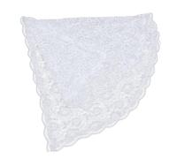 HORIALENCE Mantilla Estilo Clásico y Delicado para Iglesia de Velo de Encaje Floral Blanco Fácil de Llevar Adecuado para Retratos Personales y Fiestas de Compromiso