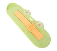 HORIALENCE Medidor de Pies para Dispositivo de Medición de de Regla Precisa para Calcular de Zapato Herramienta Portátil para Seguimiento de Crecimiento Bebés y Pequeños Verde