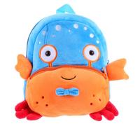 HORIALENCE Mochila Infantil Kindergarten Peluche Ligera y Resistente con Diseño de Animales para Preescolar Mediana Capacidad y Atractivo para Guardería y Escuela