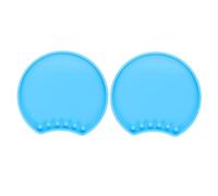 HORIALENCE Molde de Silicona 2 Piezas Ligero y Fácil de Almacenar para Epoxi para Diademas y Joyería Adecuado para Manualidades y Regalos Hechos a Mano