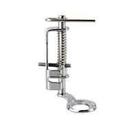HORIALENCE Pie de acolchado a mano libre móvil de metal resistente plateado apto para máquinas de coser domésticas Singer Brother Babylock caña baja adecuada para bordar y acolchar