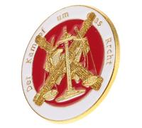 HORIALENCE Pin de Balanza de Justicia Hecho a Mano de Metal, Accesorio Legal Elegante Diseño Único para Profesionales y Entusiastas del Derecho en Eventos y Celebraciones