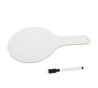 HORIALENCE Pizarra Blanca Portátil con Mango Ergonómico para Adultos Tablero de Escritura Borrable Marcador para Aula Diseño Seguro con Bordes Redondeados