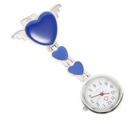 HORIALENCE Reloj de Bolsillo Colgante para Personal de Salud Diseño de Moda, Aleación Metálica, Dial Grande y Portátil, Adecuado para Estudiantes de Medicina y Profesionales de Salud