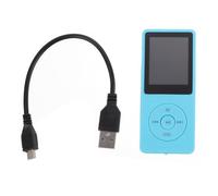 HORIALENCE Reproductor de Mp3 y Mp4 Portátil de 8gb Azul Pantalla, Reproducción de Audio y Video, Ligero y Adecuado para Jogging y Hiking