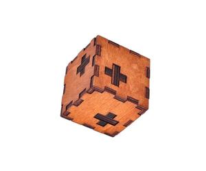 HORIALENCE Rompecabezas de Madera para DIY y Relajación Tras Horas de Trabajo para Adultos Diseño Artesanal Fino y Superficie Lisa, Cubo Intelectual