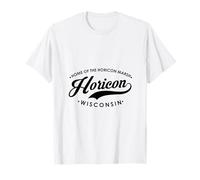 Horicon WI Home of The Horicon Marsh para Hombres y Mujeres. Camiseta