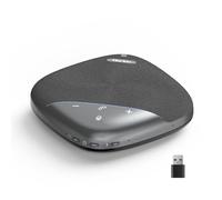 HORION Altavoz HM-5P, micrófono Al 360°, reducción de ruido, altavoz de conferencia Bluetooth, altavoz USB, conexión táctil NFC