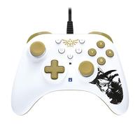 Hori Mando con cable HORIPAD Turbo Zelda para Nintendo Switch Oro/Blanco