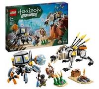 LEGO Horizon Adventures Aloy y Varl vs. Cangrejo y Dientes Serrados, Juguete con Robots y Monstruos del Videojuego, Minifiguras con Arco y Armas, Regalo Gamer para Niños y Niñas de 9 Años o Más 77037