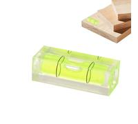 Horizontal Bubble Level, Mini Spirit Level Tool, Portable Gradienter, for Furniture, Tripods, Camping, Cameras, RV Leveling