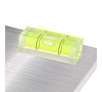 Horizontal Bubble Level, Mini Spirit Level Tool, Portable Gradienter, for Furniture, Tripods, Camping, Cameras, RV Leveling