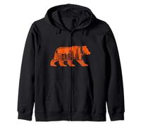Horizonte de Chicago Downtown City Illinois Orgullo Sudadera con Capucha