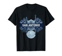 Horizonte de la Ciudad de San Antonio Álamo Camiseta