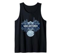 Horizonte de la Ciudad de San Antonio Álamo Camiseta sin Mangas