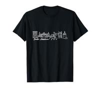 Horizonte de la ciudad de Sevilla - Sevilla Andalucía España Camiseta