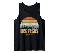 Horizonte de Las Vegas Nevada Vintage Pride Camiseta sin Mangas