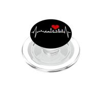 Horizonte de Madrid Skyline Latido Pulso Silueta Amo Madrid PopSockets PopGrip para MagSafe