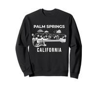 Horizonte de Palm Springs, California, recuerdo de Palm Springs Sudadera
