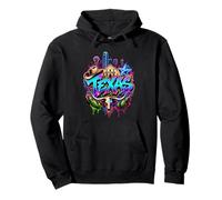Horizonte de Texas del Estado de EE. UU. Sudadera con Capucha