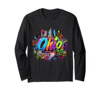Horizonte del Estado de Ohio de EE. UU. Manga Larga