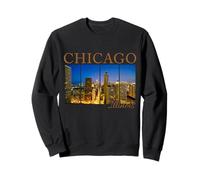 Horizonte del Orgullo del Paisaje Urbano de Chicago Illinois Sudadera