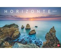 Horizonte Kalender 2027: Traumhafte Landschaftsfotos in einem großen Wandkalender. Kalender im Großformat - ein spektakulärer Blickfang und Wandschmuck.