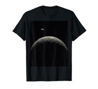 Horizonte Lunar con Vista del Espacio Astronomía De La Tierra Distante Camiseta