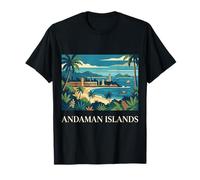 Horizonte Tropical de la Playa Costera de Las Islas de Andamán Camiseta