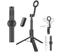 Horizum - Trípode magnético para teléfono, palo selfie extensible de 57/63 pulgadas, trípode magnético para selfie con control remoto, soporte de teléfono de rotación de 360° para grabación de video y