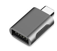HORJOR Adaptador USB C a USB 3.0 OTG Thunderbolt 4/3 Macho a Hembra para Galaxy, MacBook Pro y Otros Dispositivos Tipo C (Moteado)