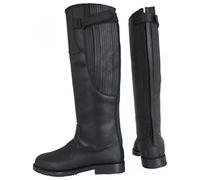 HORKA Ecuestre de Madera Natural para cepillos Mud Polvo Limpiador de Suela de equitación, Negro