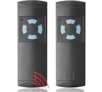 Hormann - Abridor de puerta de garaje para mando a distancia Hörmann, 868,3 MHz, compatible con MHz, compatible con Hörmann, HSM2, HSM4, HS1, HS2, HS4, HSE2, HSZ1, HSZ1, HSZ2, HSP4, 2 unidades
