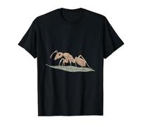 Hormiga Camiseta gráfica económica, Hombre, Negro, M
