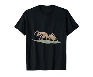 Hormiga Camiseta gráfica económica, Hombre, Negro, M