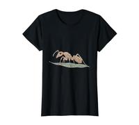 Hormiga Camiseta gráfica económica, Mujer, Negro, XL