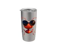 Hormiga Forestal Hormiga de fuego Insecto Pequeñas Hormigas Vaso térmico de acero inoxidable de doble pared