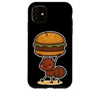 Hormiga Fuerte Hamburguesa De Di Carcasa para iPhone 11