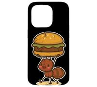 Hormiga Fuerte Hamburguesa De Di Carcasa para iPhone 15 Pro