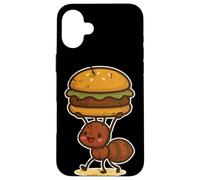Hormiga Fuerte Hamburguesa De Di Carcasa para iPhone 16 Plus
